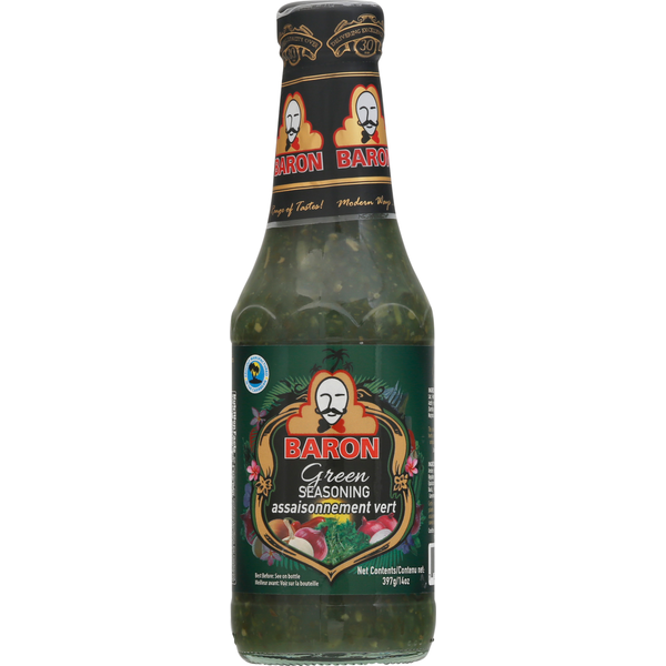 Baron Green Seasoning 14 oz