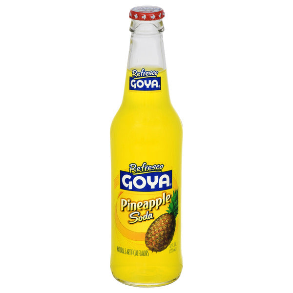 Goya Pineapple Soda 12 fl oz