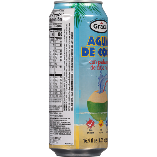 Grace Coconut Water With Pulp 16.9 fl oz