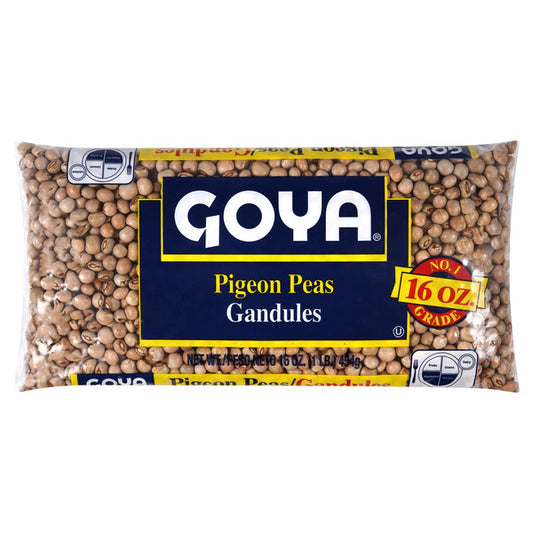Goya Pigeon Peas Gandules Dry 16 oz