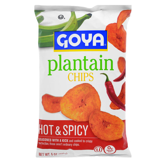 Goya Plantain Chips Hot & Spicy 5 oz