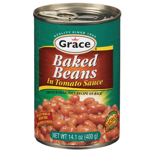 Grace Beans, Baked, Tomato Sauce 14.1 oz