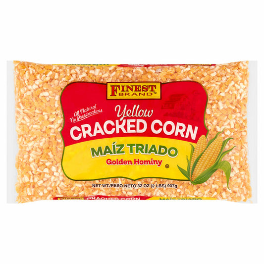 Finest Yellow Cracked Corn 32 oz
