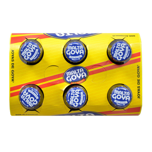 Goya Malta Malt Beverage Non-Alcoholic 6 Pack 6 x 7 fl oz image 3