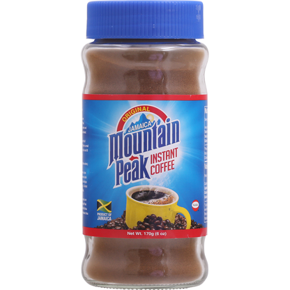 Jamaica Mountain Peak Instant Coffee, Original Blend - 6 oz (170g)