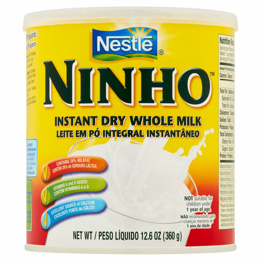 Ninho Instant Dry Whole Milk 12.6 oz
