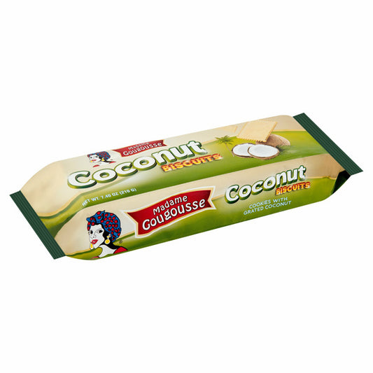 Madame Gougousse Coconut Biscuits 7.4 oz image 2