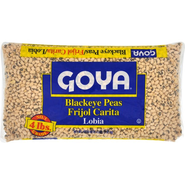 Goya Blackeye Peas Dry 4 lb