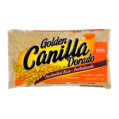 Goya Golden Canilla Parboiled Rice 5 lb