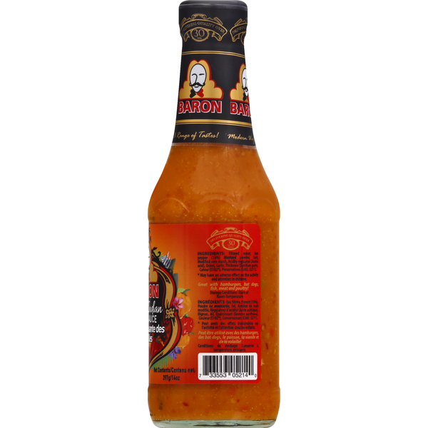 Baron West Indian Hot Sauce 397 g image 3