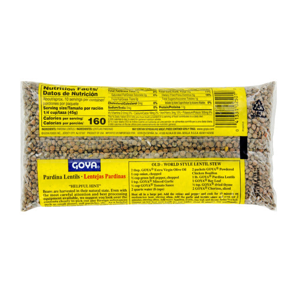 Goya Pardina Lentils 16 oz image 3