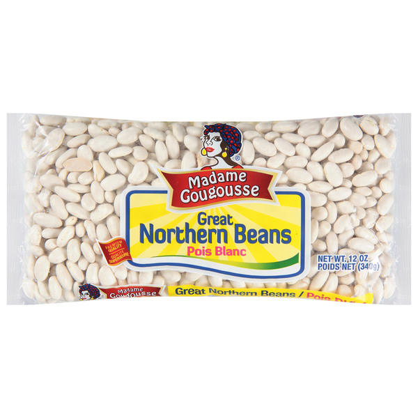 Madame Gougousse Great Northern Beans 12 oz