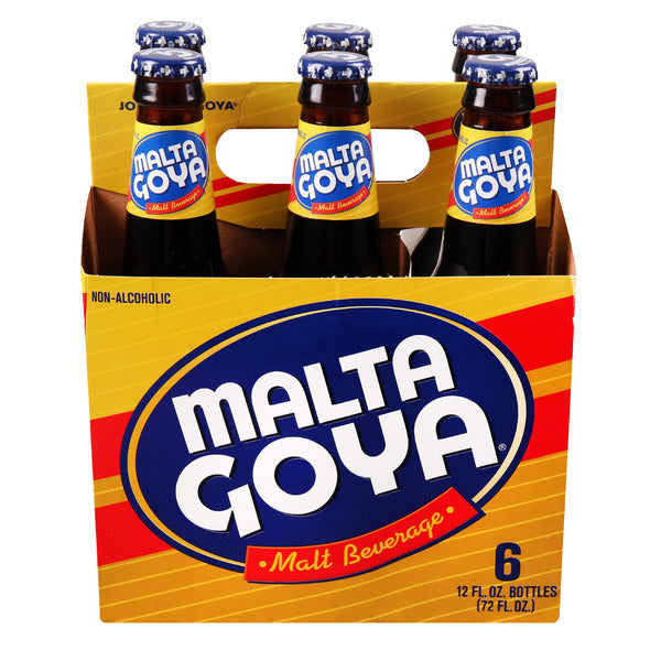 Goya Malta Malt Beverage Non-Alcoholic 6 Pack 6 x 12 fl oz