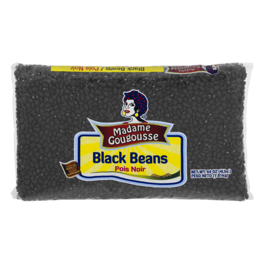 Madame Gougousse Black Beans 64 oz