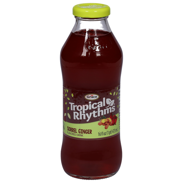 Grace Tropical Rhythms Sorrel Ginger Flavored Drink 16 fl oz