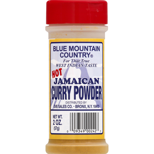 Blue Mountain Country Curry Powder, Jamaican, Hot 2 oz