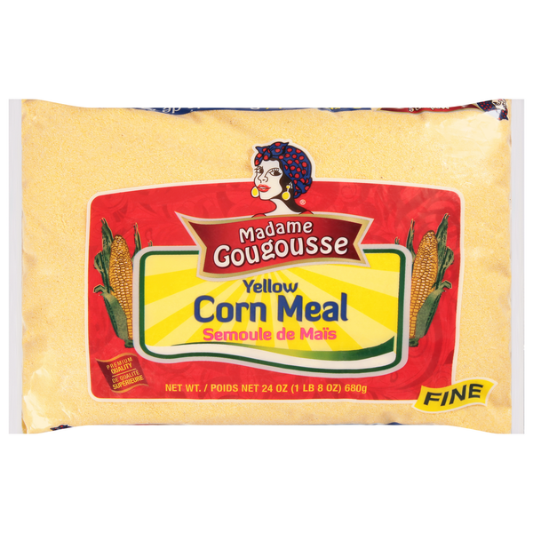 Madame Gougousse Corn Meal Yellow Fine 24 oz