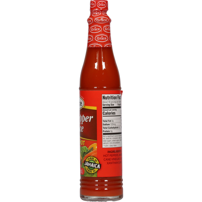 Grace Hot Pepper Sauce, Very Hot 3 fl oz