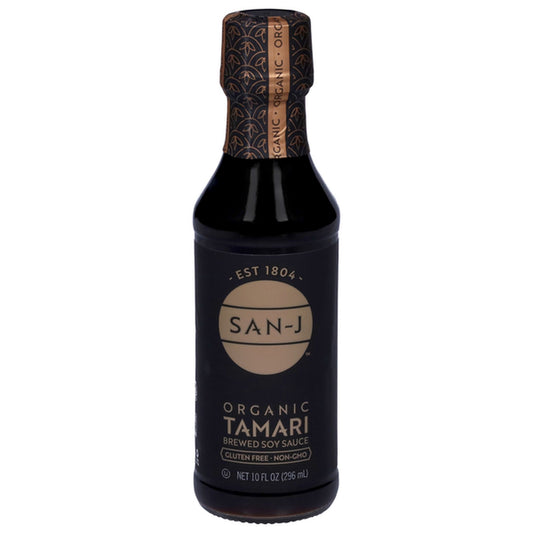 San-J Organic Tamari Soy Sauce 10 fl oz product image