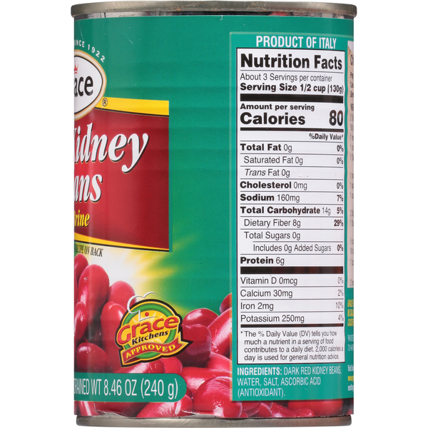 Grace Red Kidney Beans 14.1 oz