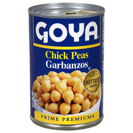 Goya Premium Chick Peas Garbanzo Beans 15.5 oz