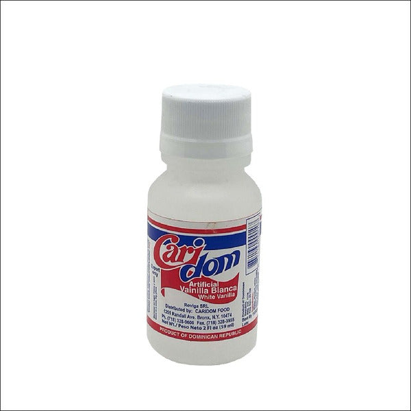 Caridom Artificial Vanilla Blanca White Vanilla 2 oz