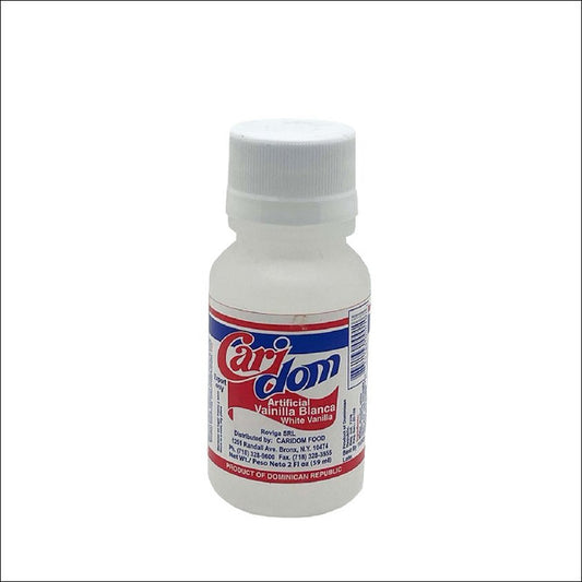 Caridom Artificial Vanilla Blanca White Vanilla 2 oz