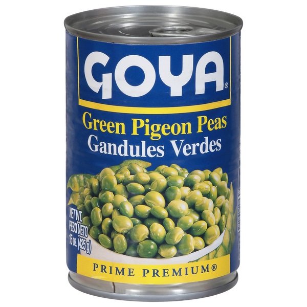 Goya Green Pigeon Peas Gandules Verdes 15 oz