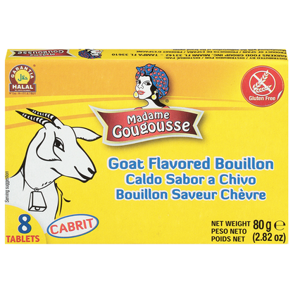 Madame Gougousse Goat Flavored Bouillon 8 ct