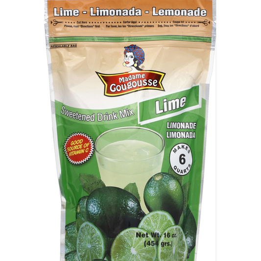 Madame Gougousse Drink Mix Sweetened Lime 16 oz