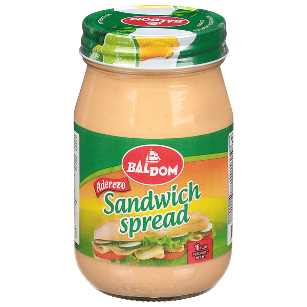 Baldom Sandwich Spread Aderezo 16 fl oz