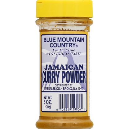 Blue Mountain Country Curry Powder, Jamaican 6 oz