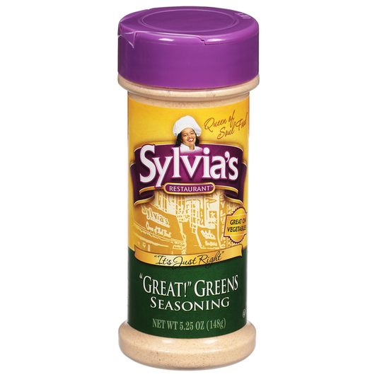 Sylvia's Restaurant Seasoning, ''Great!'' Greens 5.25 oz