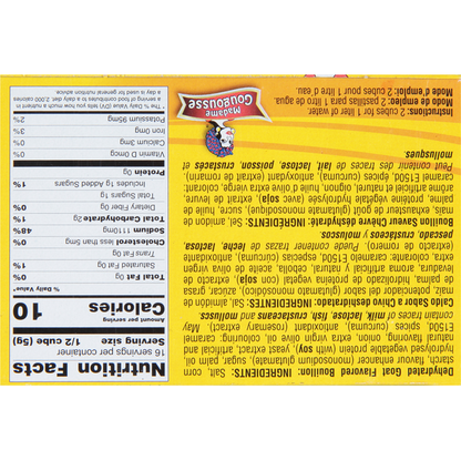 Madame Gougousse Goat Flavored Bouillon 8 ct image 2