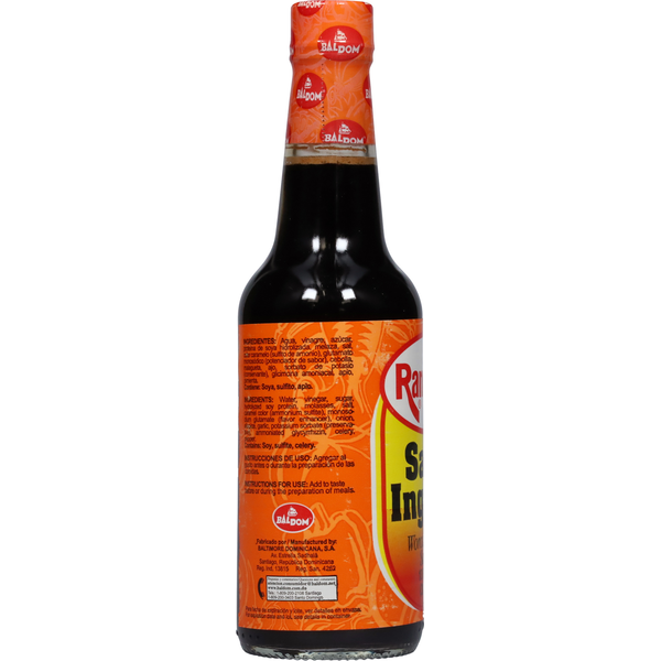 Baldom Worcestershire Sauce Salsa Inglesa 10 fl oz