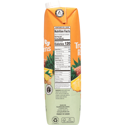 Grace Pineapple Ginger Juice Drink 33.8 fl oz