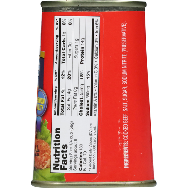 Grace Reduced Sodium Corned Beef 12 oz