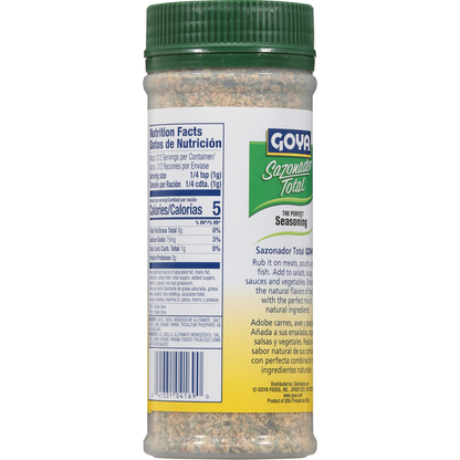 Goya Sazonador Total with Meat Tenderizer 11 oz image 2