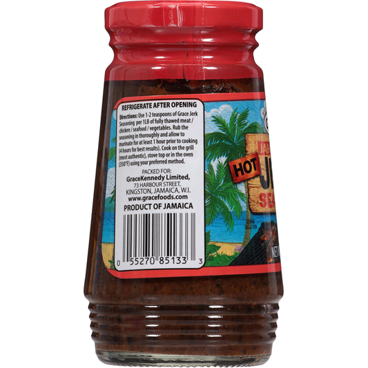 Grace Jamaican Jerk Hot Seasoning 10 oz