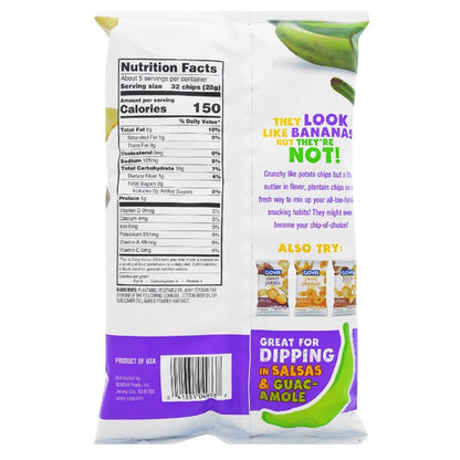 Goya Plantain Chips Garlic 5 oz