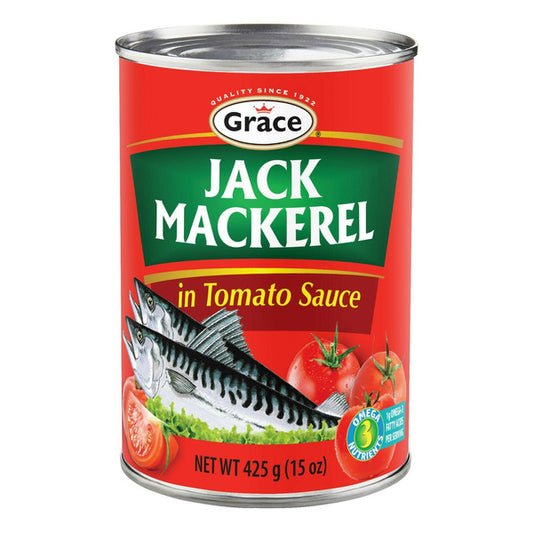 Grace Jack Mackerel in Tomato Sauce 15 oz