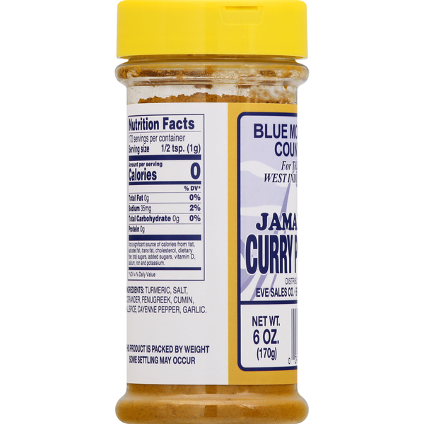 Blue Mountain Country Curry Powder, Jamaican 6 oz