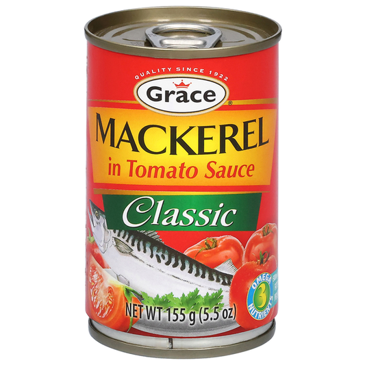 Grace Classic Mackerel in Tomato Sauce 5.5 oz