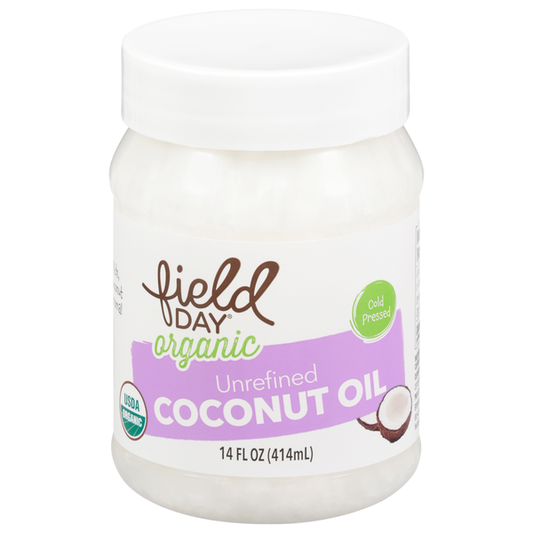 Field Day Organic Unrefined Coconut Oil 14 fl oz