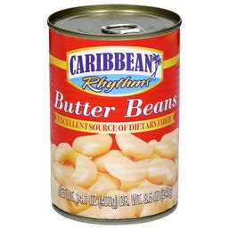 Caribbean Rhythms Butter Beans (Non-GMO) - 14.1 oz