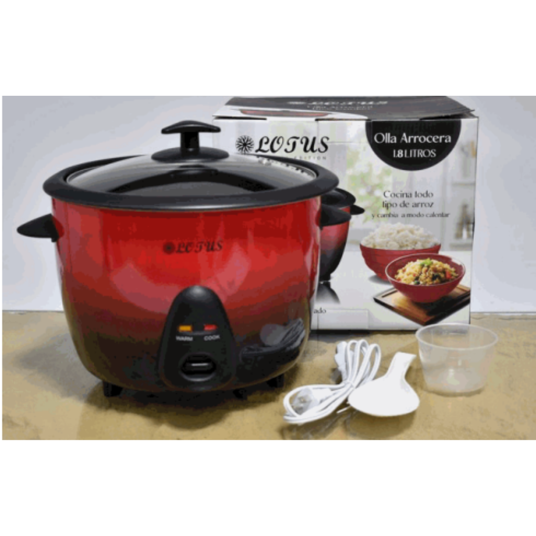 Lotus LT-C1130-RED 1.8 L rice cooker