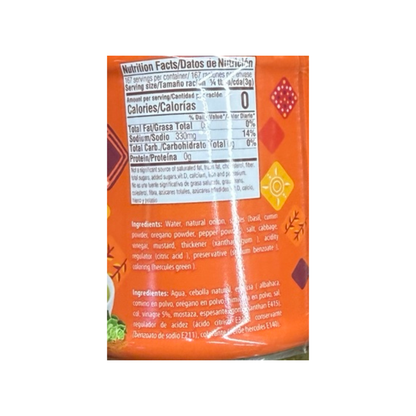 Mama Tere Chimichurri Sauce – 17.6 oz (500 g) – nutrition and ingredients