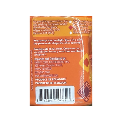 Mama Tere Chimichurri Sauce – 17.6 oz (500 g) – barcode and storage
