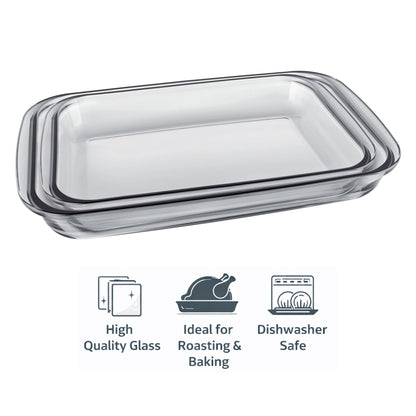 Marinex 1.6L and 2.2L rectangular baking dish set – product view 6