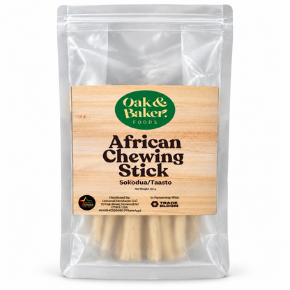 Oak & Baker Foods African Chewing Stick 120 g front